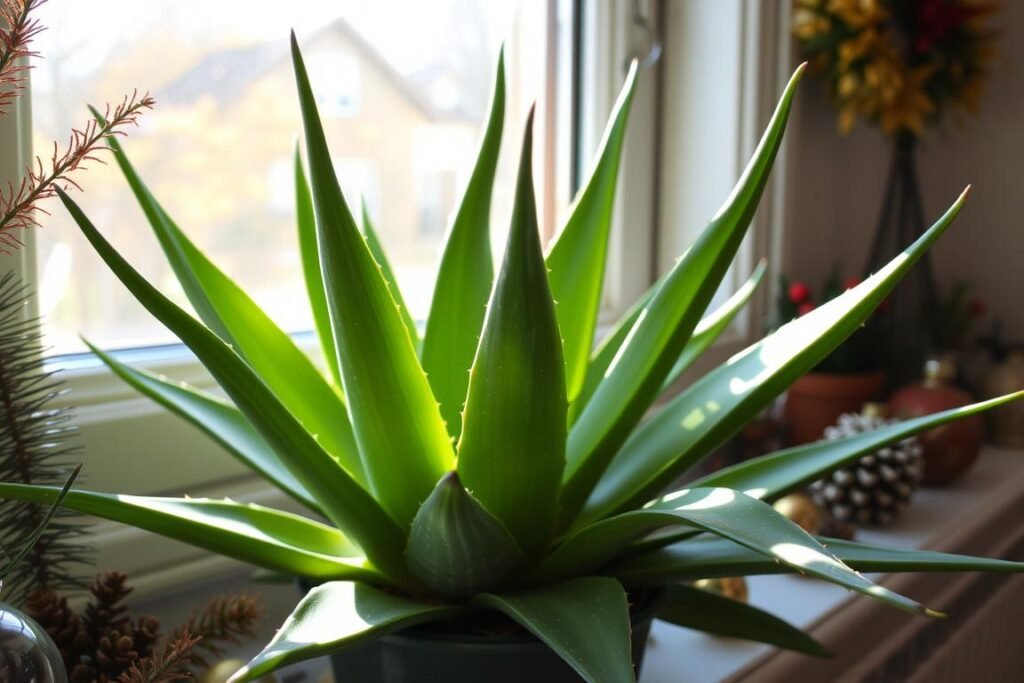 Aloe vera plant