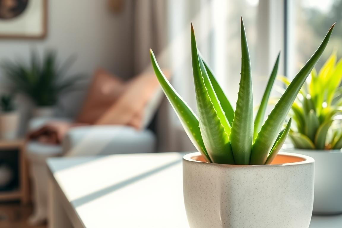 How much sunlight does an aloe plant need