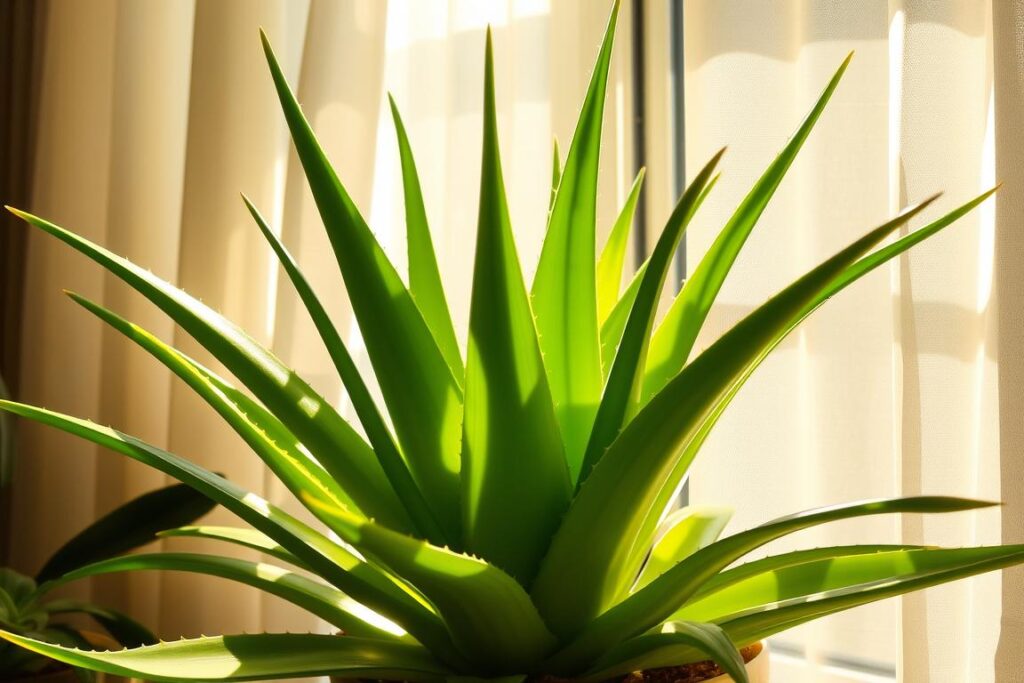 aloe plant sunlight