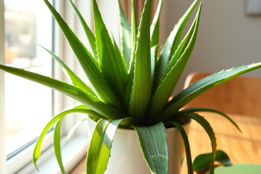 aloe vera indoor plant