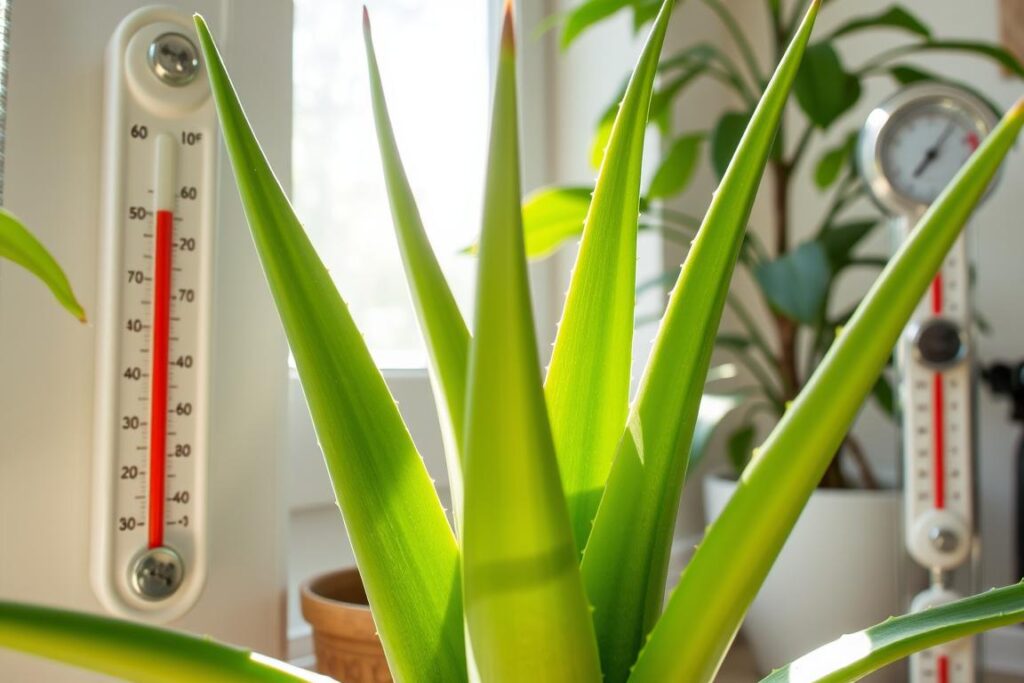 aloe vera temperature requirements