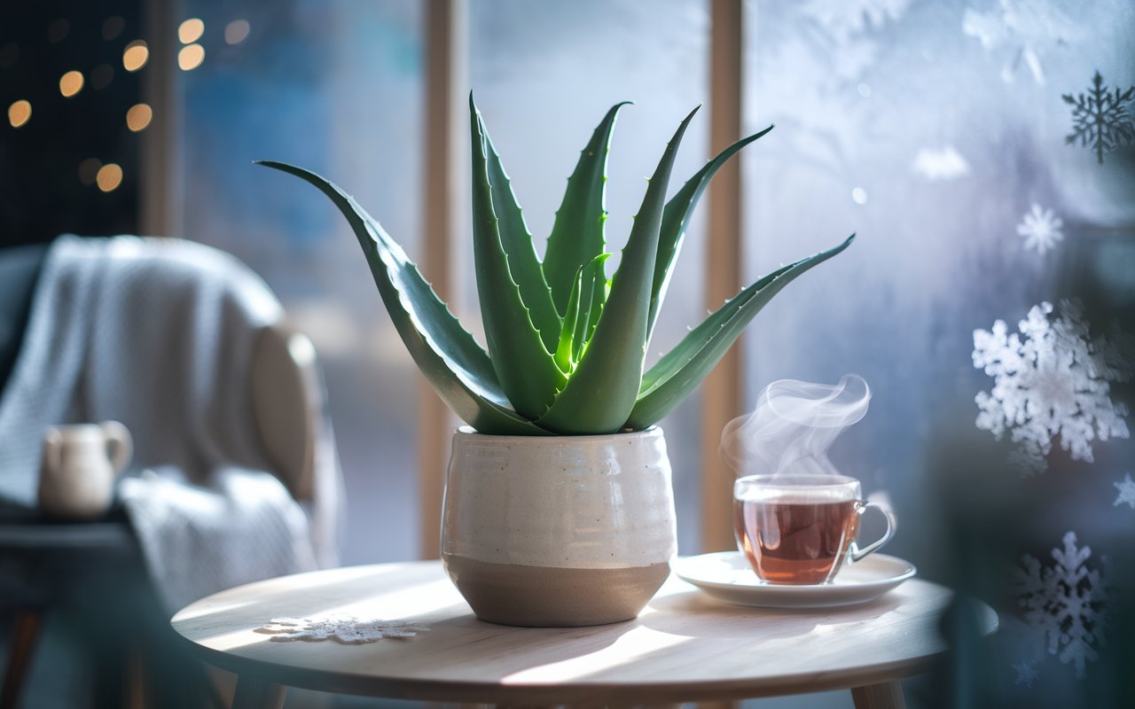 aloe vera winter care indoor