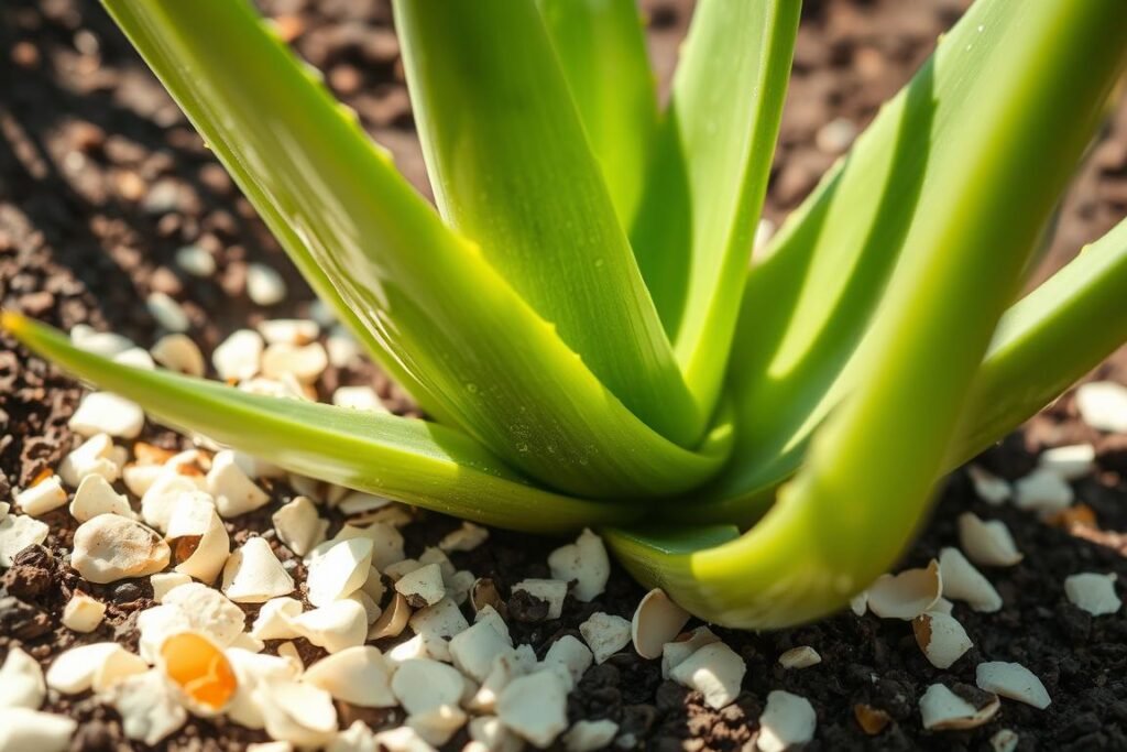 calcium for aloe