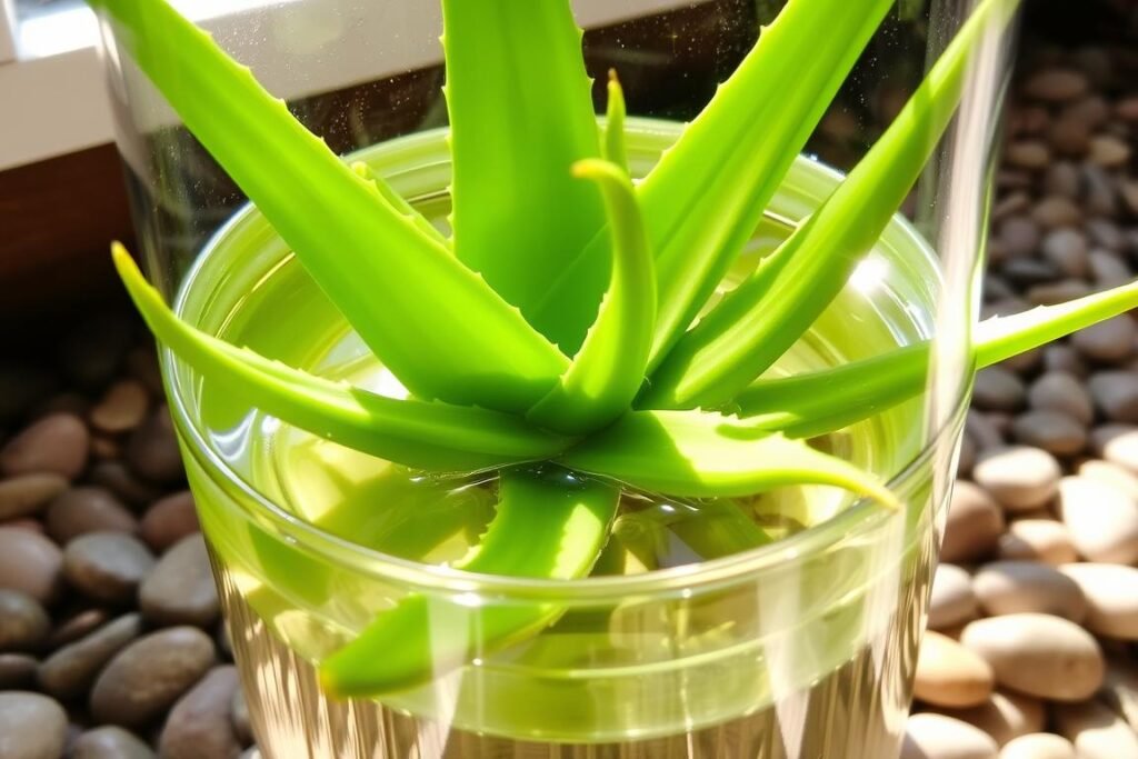 can aloe vera grow in water