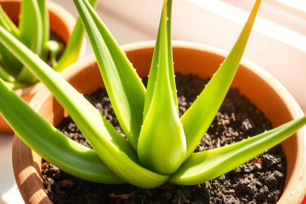 Aloe vera plant