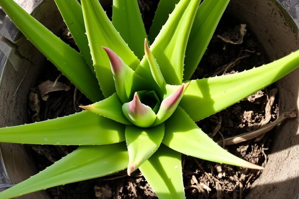 aloe vera repotting issues