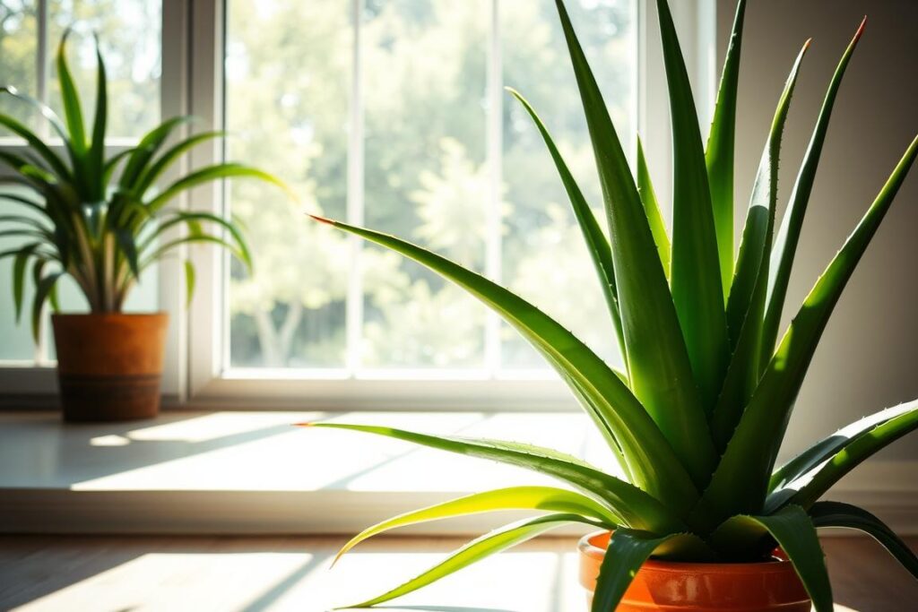 Should I put my aloe vera plant near a window