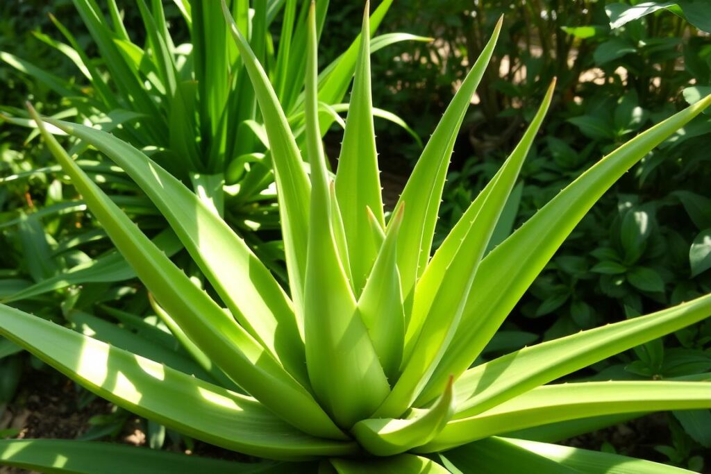 Can I put my aloe vera plant outside in the shade during summer months