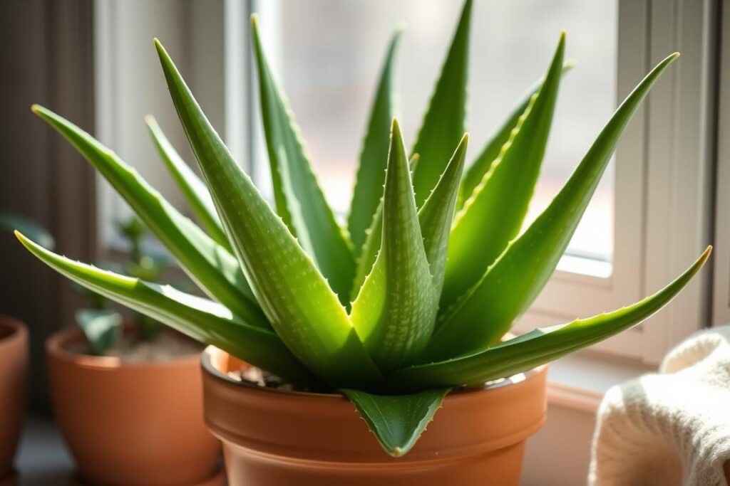 Aloe vera plant