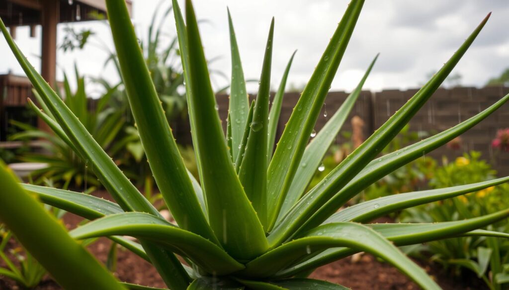 aloe vera rain tolerance