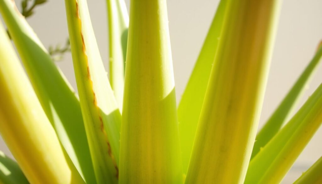 aloe vera sun stress signals