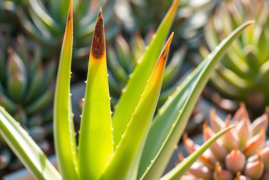 aloe vera sunburn