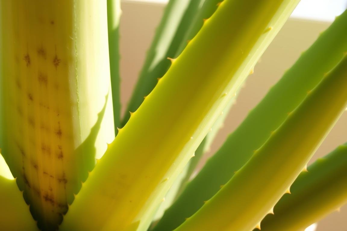 Why are the lower leaves of my aloe vera plant dying off