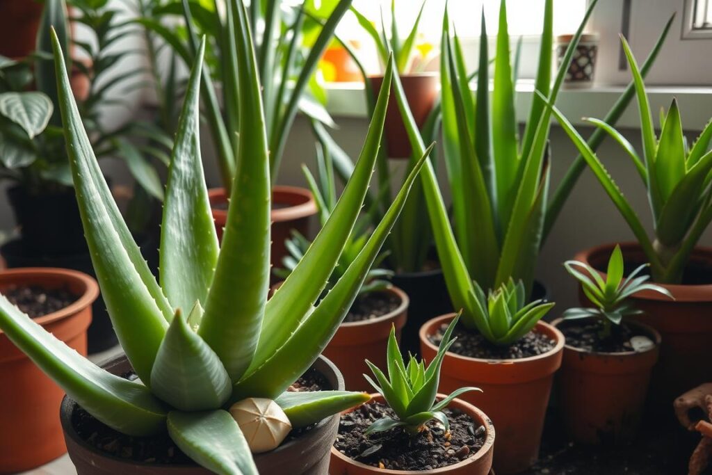 aloe vera growth tips