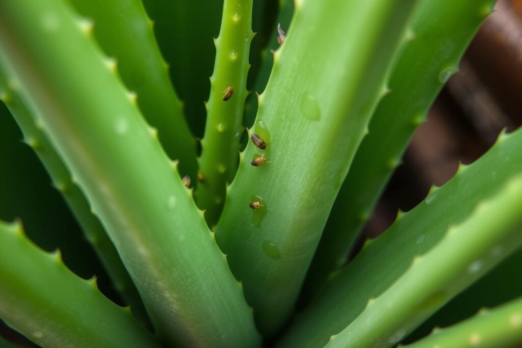 Can I use neem oil on my aloe vera plant for pests