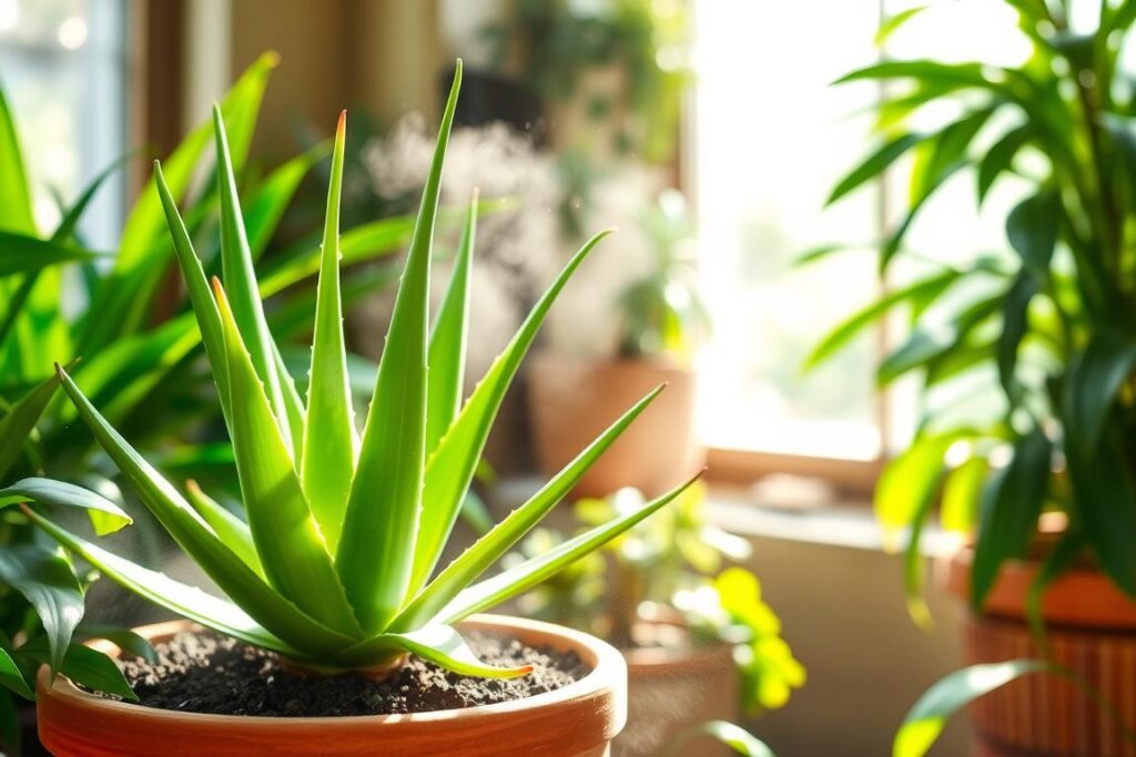 Aloe vera plant recovery