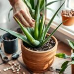 When is the best time of year to repot an aloe vera plant