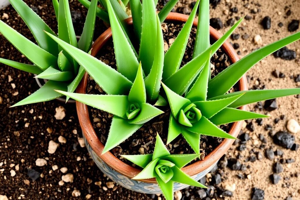 aloe vera potting mix