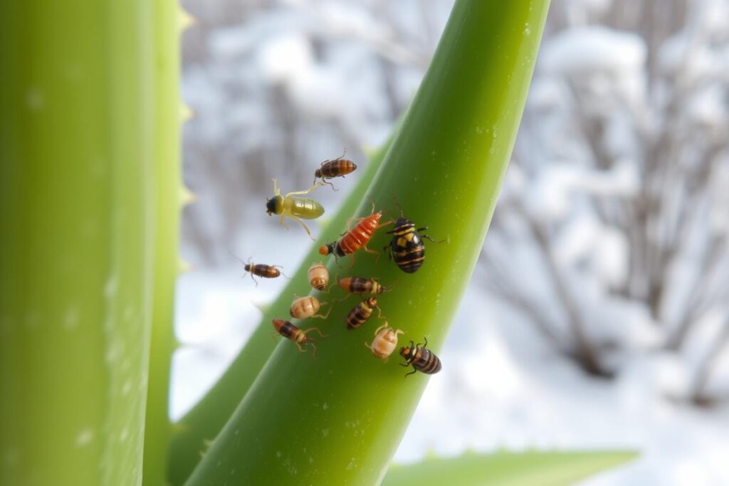 Aloe vera plant pest