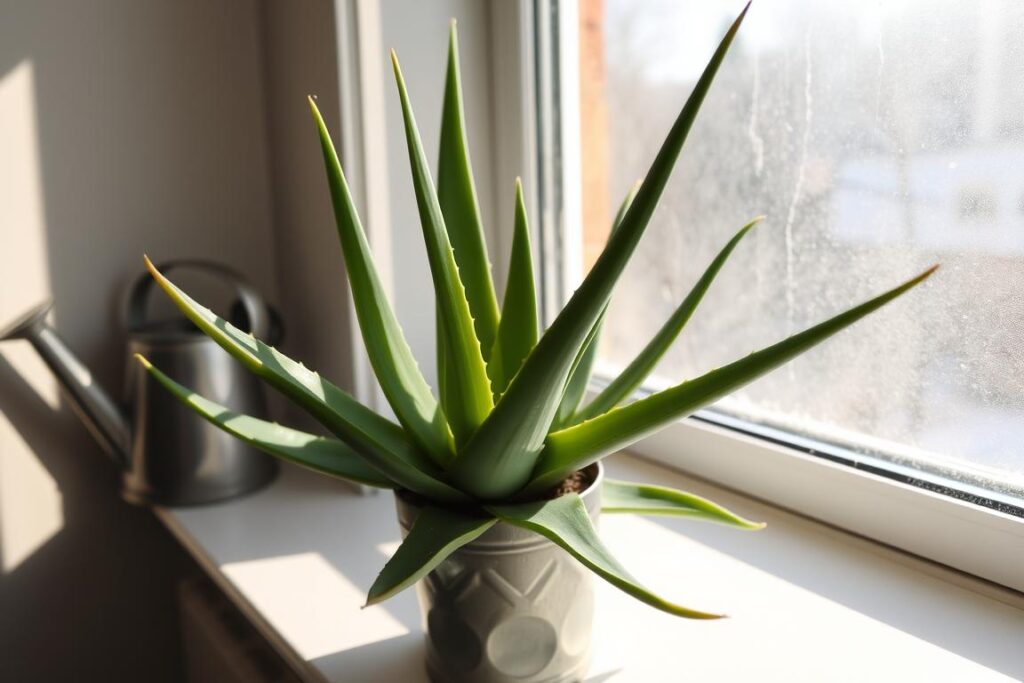 aloe vera winter watering