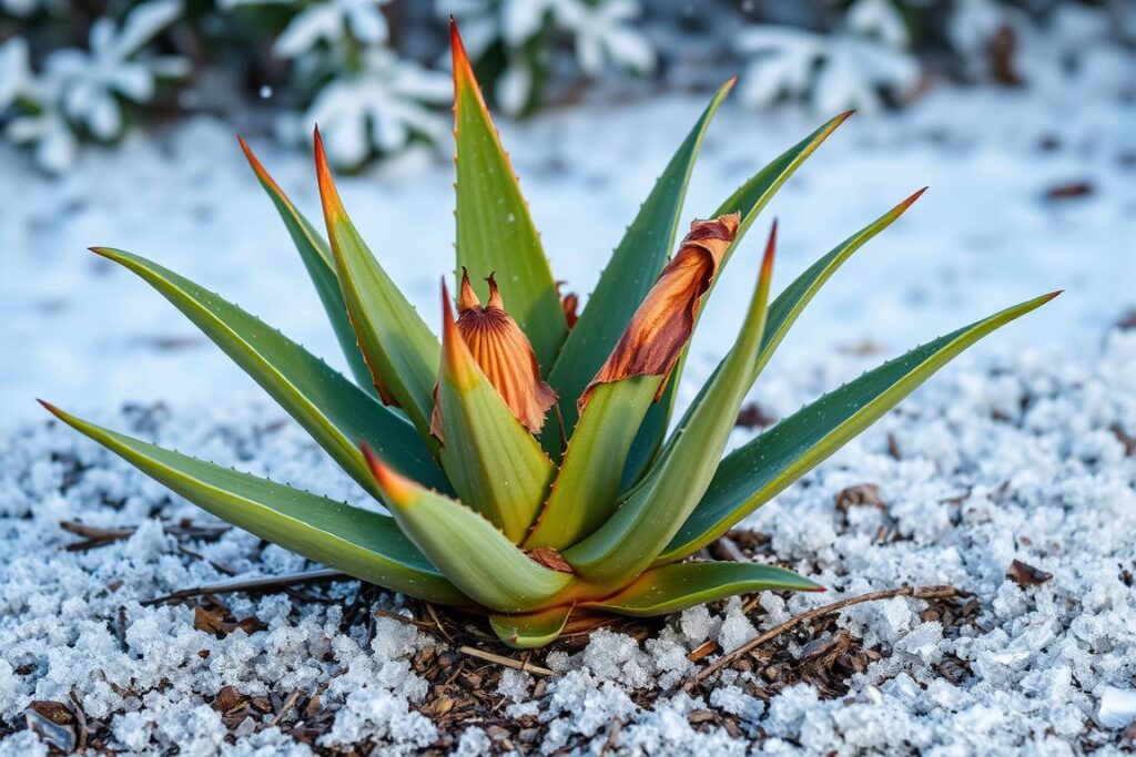 Aloe Vera cold damage