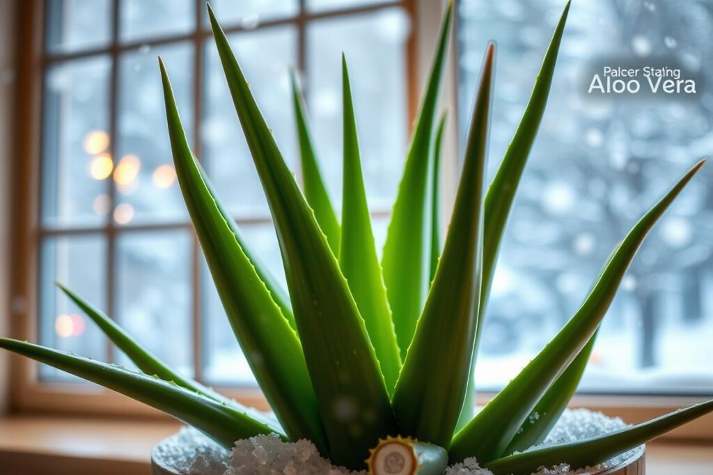 Aloe Vera Winter Growth