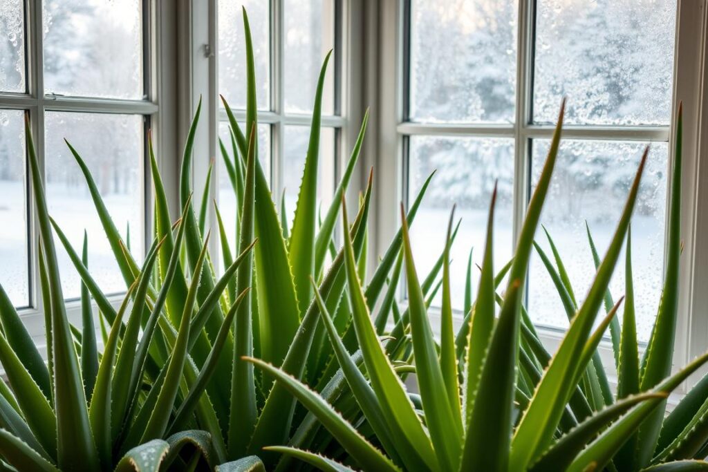 how cold can aloe plants tolerate