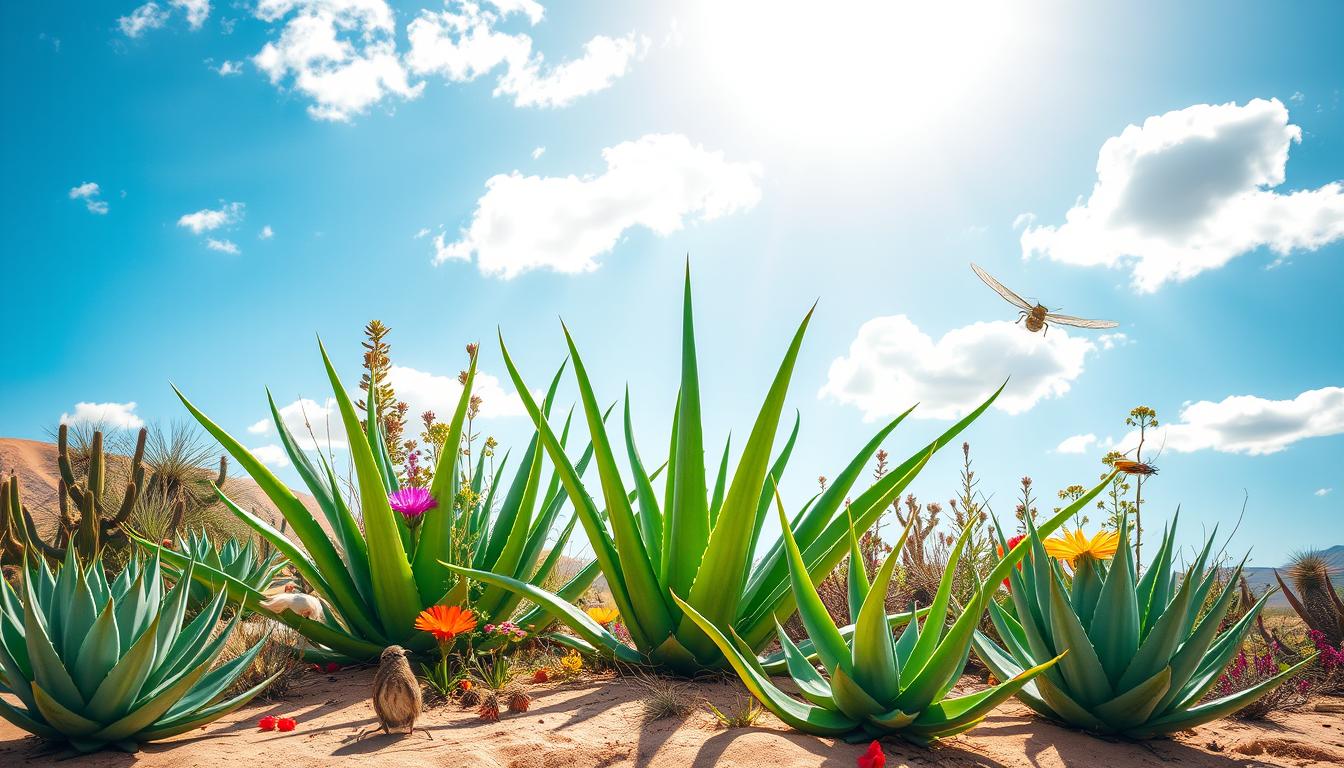 what do aloe vera plants help int the enviroment