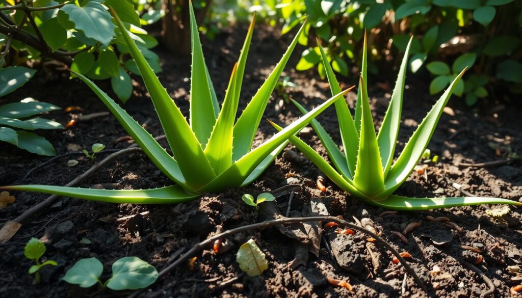 aloe vera composting