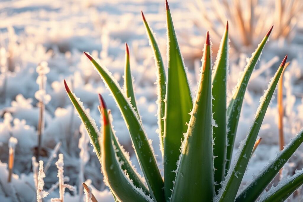 aloe vera frost resistance