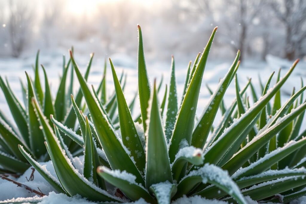 aloe vera cold tolerance