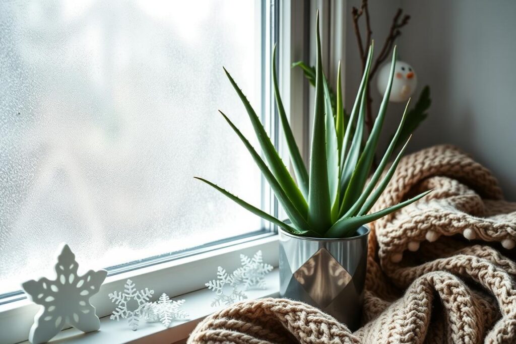 aloe vera plant care in winter