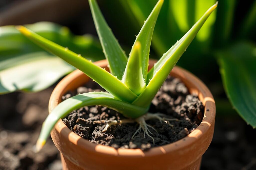 aloe vera soil propagation