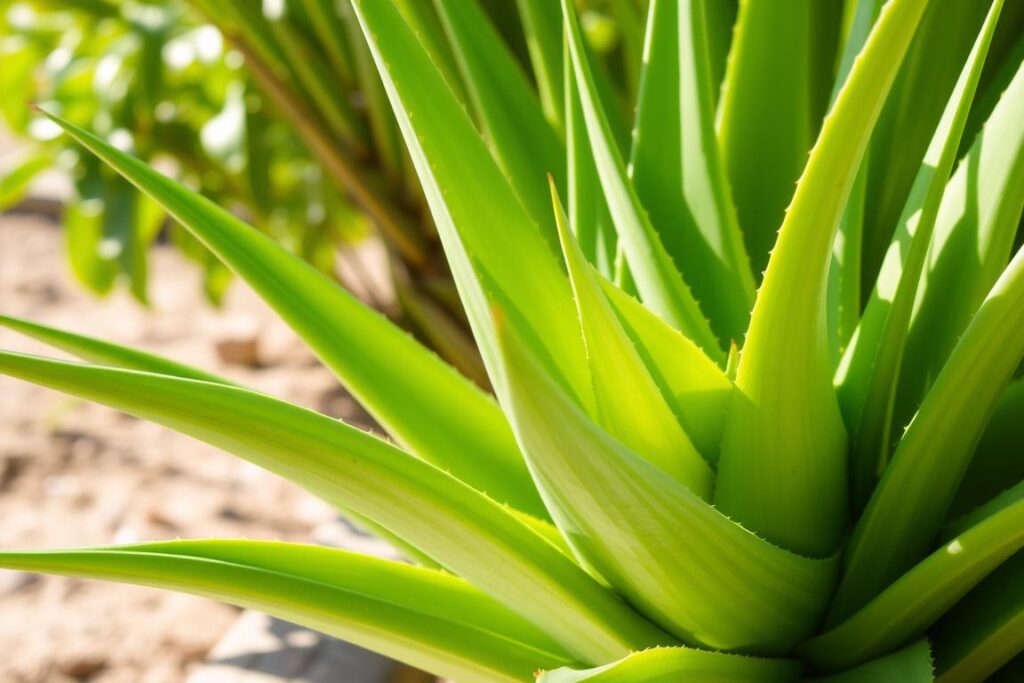 healthy aloe plant