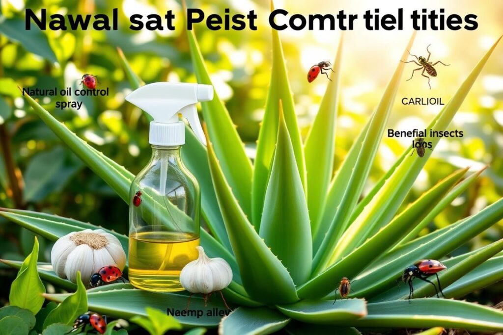 natural pest control for aloe