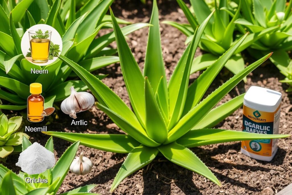 organic pest control for aloe