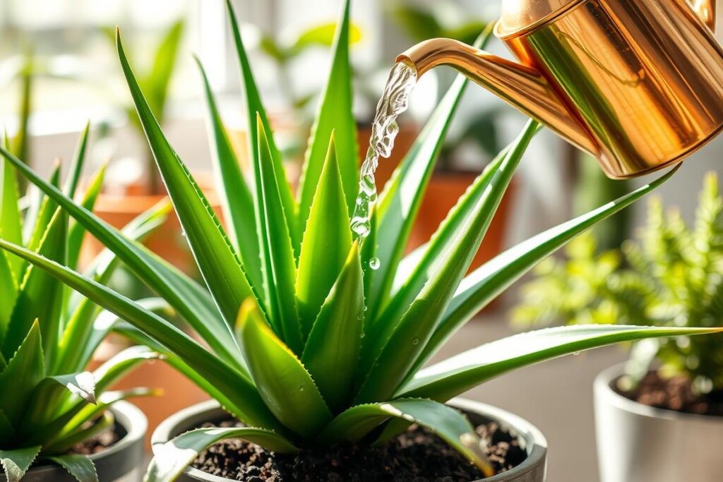 aloe plant watering