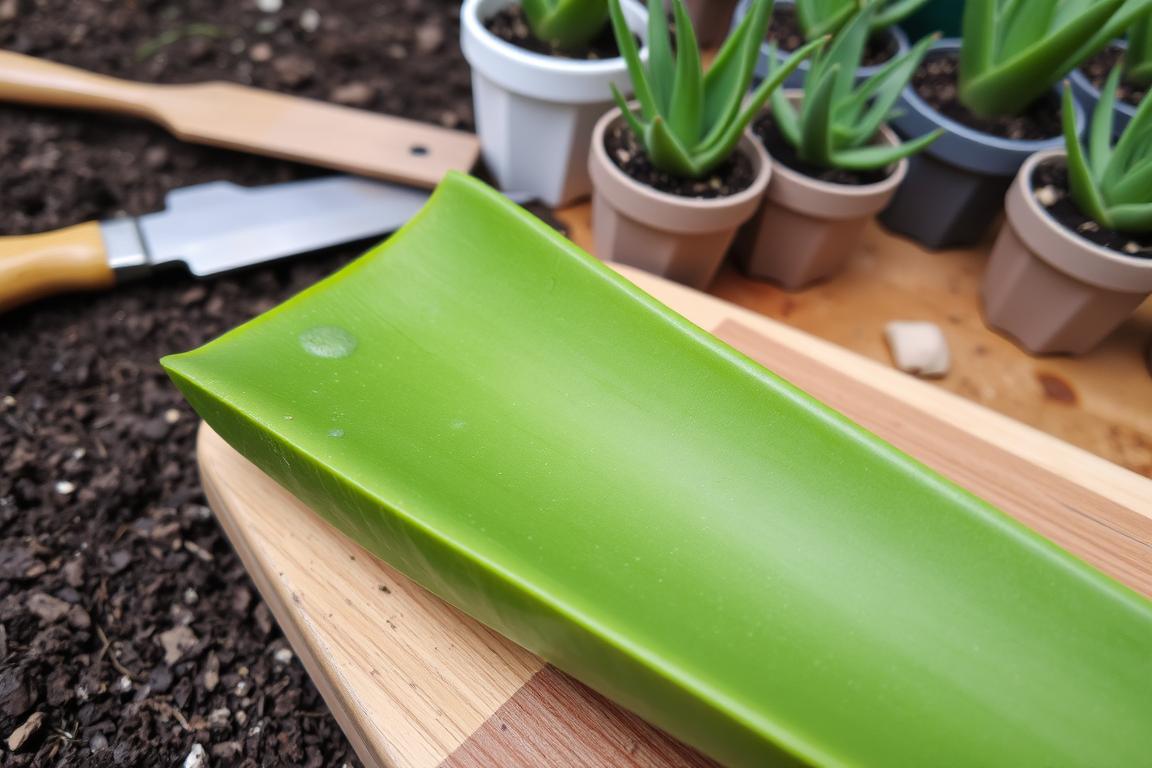 How to Grow Aloe Vera from Leaf