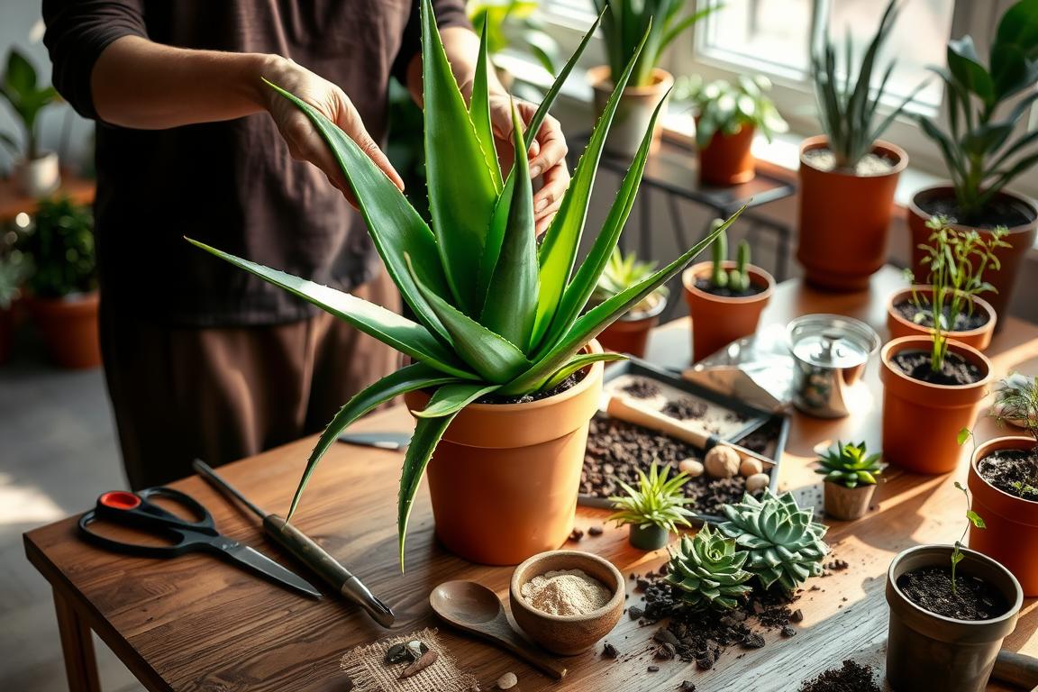 How to Repot Aloe Vera